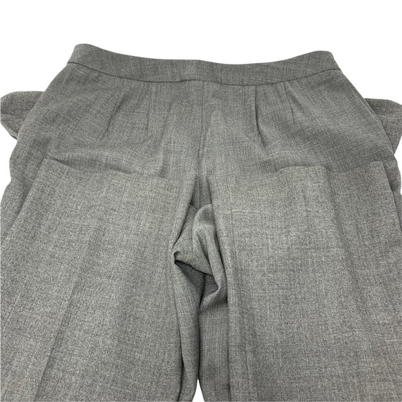 Talbots Women’s Gray Wool Blend High Rise Straight Leg Slacks Trousers Size 8 P - Picture 12 of 16